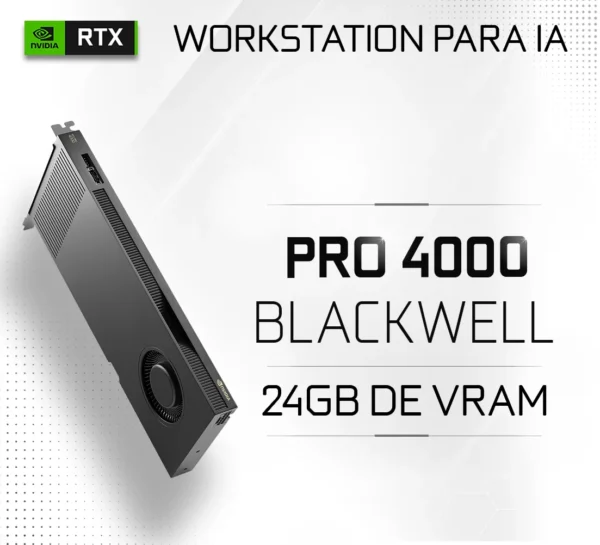 Placa gráfica Nvidia RTX Pro 4000 Blackwell