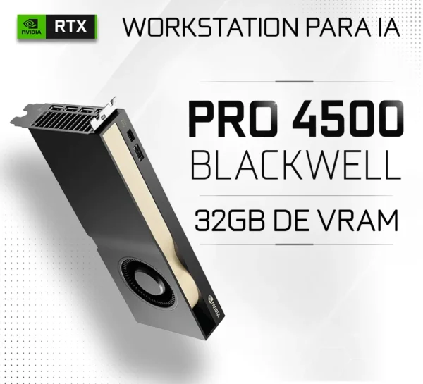 Placa gráfica Nvidia RTX Pro 4500 Blackwell
