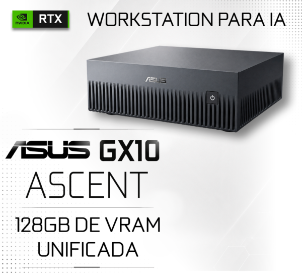 PC Asus Ascent GX10 Nvidia GB10