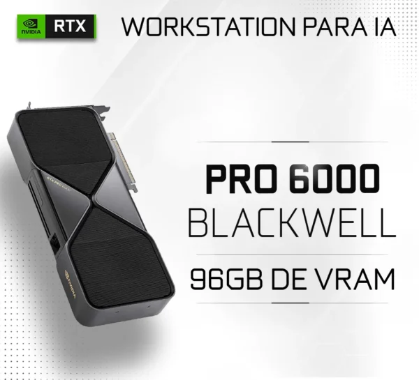 Placa gráfica Nvidia RTX Pro 6000 Blackwell Workstation Edition