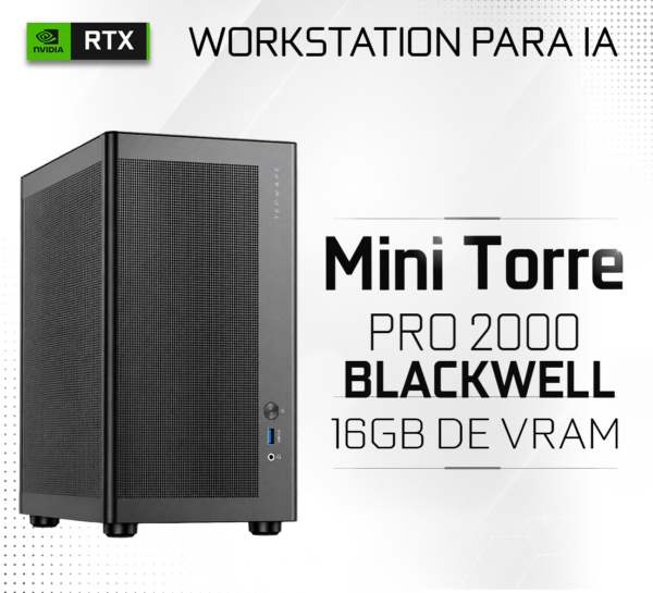 PC Ultra 9 285 - RTX PRO 2000 - Tecware Sff Fusion Air M2