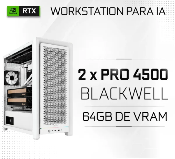 PC Ultra 9 285K - 2 x RTX Pro 4500 - Corsair 4000D