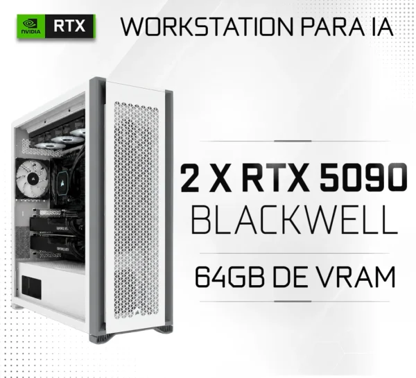 BIOSISTEMAS Workstation IA AMD Ryzen 9950X